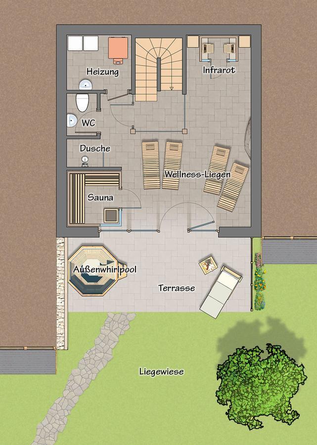 Chalets Petry Spa & Relax Bettel Экстерьер фото